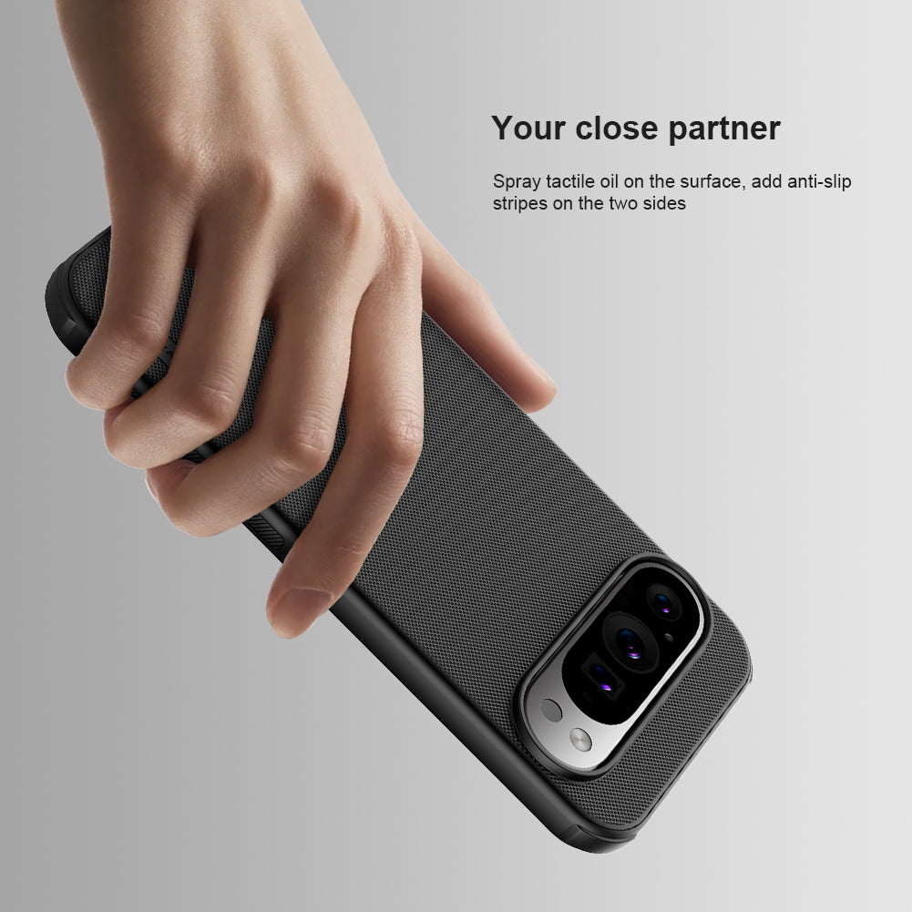 NILLKIN Super Frosted Shield Pro for Google Pixel 9 Pro Case Anti-Fingerprint PC+TPU Phone Cover NILLKIN Super Frosted Shield Pro for Google Pixel 9 Pro Case Anti-Fingerprint PC+TPU Phone Cover